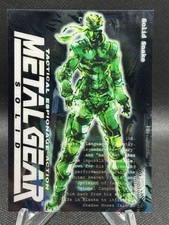 1998 Konami Metal Gear Solid Trading Card #001 - SOLID SNAKE | 2342 | QUASE PERFEITO, usado comprar usado  Enviando para Brazil