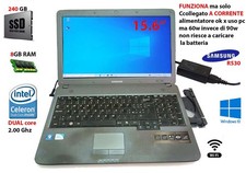 Samsung notebook 15.6 usato  Prato