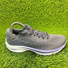 Tênis de corrida esportivo Mizuno Wave Rider 25 feminino tamanho 7 cinza branco comprar usado  Enviando para Brazil