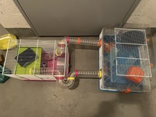 Cage hamster accessoires d'occasion  Le Plessis-Robinson