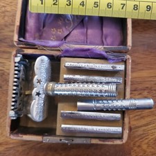Antiga lâmina de barbear Star Safety da Kampfe Bros NY "The Gem" , usado comprar usado  Enviando para Brazil