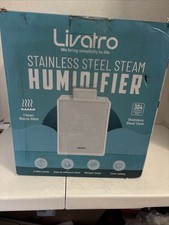 Umidificador de névoa quente de aço inoxidável Livatro 3L com fácil limpeza, modo de sono comprar usado  Enviando para Brazil