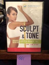 Pilates Pro Chair Sculpt & Tone DVD Life's A Beach Workout For Long Lean Sexy! segunda mano  Embacar hacia Argentina