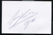 Handsigned leon haslam for sale  WELLING