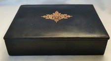 Boîte bijoux cuir d'occasion  Aulnay-sous-Bois