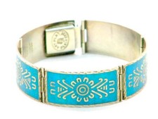 Emaille armband sterling gebraucht kaufen  Ratingen