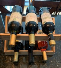 Wine rack bamboo for sale  Saco