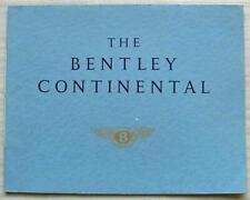 Bentley continental car for sale  LEICESTER