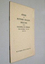 Opere pittori inglesi usato  Pontremoli