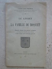 Libret famille bossuet d'occasion  Expédié en Belgium