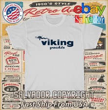 Camiseta masculina Viking Yachts Boats Performance camiseta americana comprar usado  Enviando para Brazil