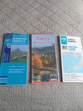 Lot cartes ign d'occasion  Dompierre-sur-Besbre