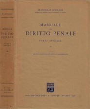Manuale diritto penale. usato  Italia