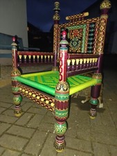 Maharaja stuhl rajasthan gebraucht kaufen  Leiblfing