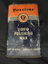 CERA DE POLIMENTO LÍQUIDA VINTAGE FIRESTONE, usado comprar usado  Enviando para Brazil