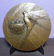 Médaille bronze animalière d'occasion  Pessac