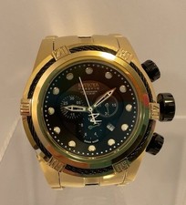 Usado, INVICTA PARAFUSO RESERVA ZEUS CRONÓGRAFO FEITO NA SUÍÇA MOSTRADOR ESFREGÃO BANHADO A ÍON OURO 18K comprar usado  Enviando para Brazil