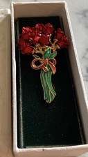 Flower bouquet brooch for sale  STEVENAGE