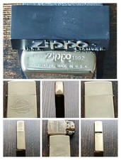 Zippo solid brass gebraucht kaufen  Meerbusch