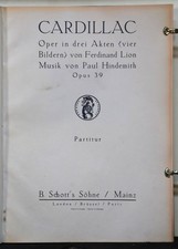 Hindemith cardillac pus gebraucht kaufen Hindemith cardillac pus gebraucht kaufen  Gengenbach
