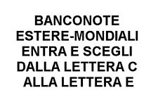 Banconote estere mondiali usato  Italia