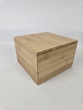 Bambu 2 caixas de camadas separadas para especiarias, bugigangas ou itens de costura novos sem caixa comprar usado  Enviando para Brazil