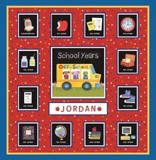 School Years Red and Blue Memory Keeper with 24 Storage Pockets - PI Kids segunda mano  Embacar hacia Mexico