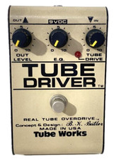 Pedal de efeitos Tube Works tubo driver guitarra tubo real overdrive comprar usado  Enviando para Brazil