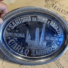 Vassoio pubblicitario vintage usato  Aci Castello