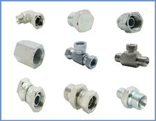 Hydraulic adaptors male for sale  DARWEN