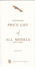 Jaguar models price for sale  CHELTENHAM