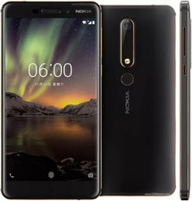 Smartphone Android Dual SIM Nokia 6 4GB RAM 64GB ROM 5.5" 16MP Original comprar usado  Enviando para Brazil