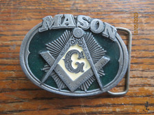 Vintage masonic belt for sale  NORTHAMPTON