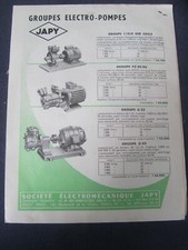 Ancienne brochure groupes d'occasion  Saint-Éloy-les-Mines