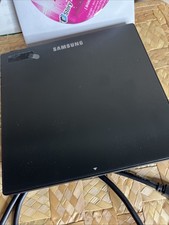 Gravador de DVD externo portátil ultra fino Samsung USB preto SE-218 comprar usado  Enviando para Brazil