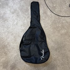 Guitarra acústica Fender macia preta bolsa gig com bolso 41 pol x 16 pol comprar usado  Enviando para Brazil