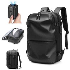 Mochila de viagem masculina compressão a vácuo 17 polegadas laptop mochila empresarial nova, usado comprar usado  Enviando para Brazil