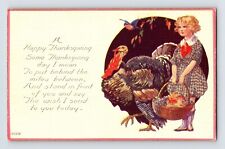 Postcard thanksgiving cute for sale  Elk Grove