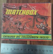 Catalogue matchbox 1972 d'occasion  Roquebrune-Cap-Martin