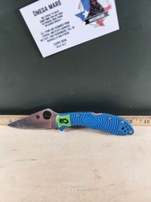 Spyderco delica flat for sale  Aledo