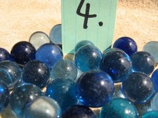 Murmeln glas blau gebraucht kaufen  Aichach