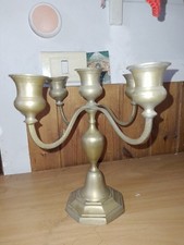 Candelabro vintage ottone usato  Scandriglia