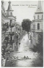 Ansichtskarte wasserflut 1910 gebraucht kaufen  Köngen