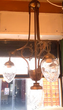 Lampadario antico liberty usato  Terni