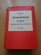 Lexikon uhrmacherkunst ddr gebraucht kaufen  Deutschland