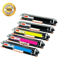 Conjunto de toner 5PK CF350A CF351A CF352A CF353A 130A compatível com LaserJet MFP M176n M177fw, usado comprar usado  Enviando para Brazil