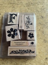 Stampin holz stempelset gebraucht kaufen  Mönsheim