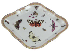 Antigüedad 18thC Frankenthal Porcelana Mariposas Bandeja Porzellan Tablett comprar usado  Enviando para Brazil