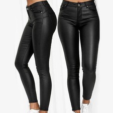 Schwarze lederhose damen gebraucht kaufen  Frankenberg