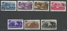Plano quinquenal URSS 1948. Conjunto completo de metalurgia e engenharia Mi#1261-67 CV€17 usado, usado comprar usado  Enviando para Brazil